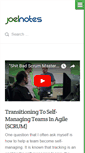 Mobile Screenshot of joelnotes.com